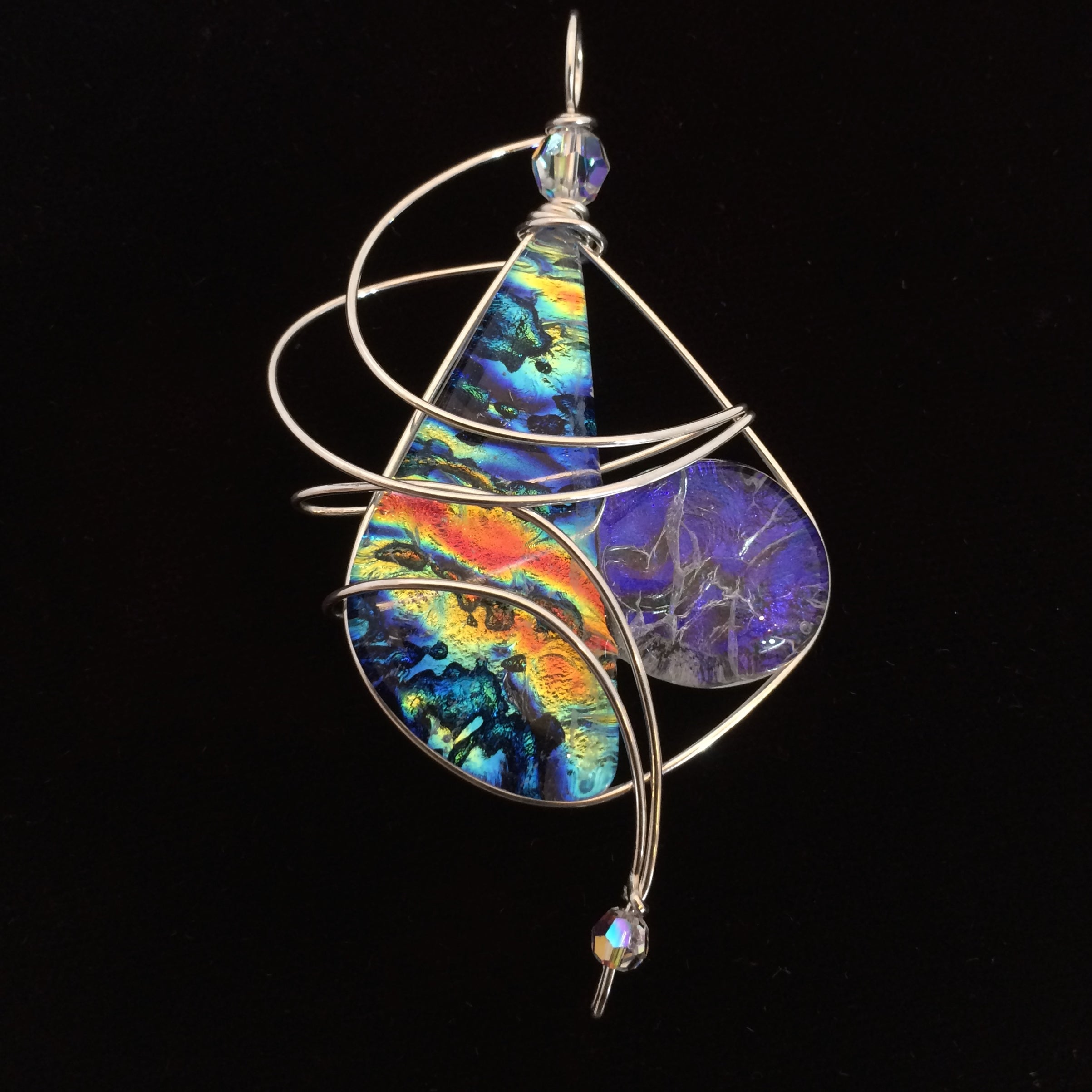 Dichroic glass hot sale jewelry artists